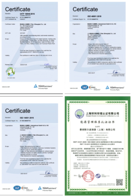 上海曼胡默爾成功入選2024年度國家級綠色工廠示范企業，樹節能新標桿